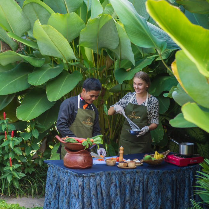 Kelas Memasak Khas Bali di Adiwana Unagi Suites