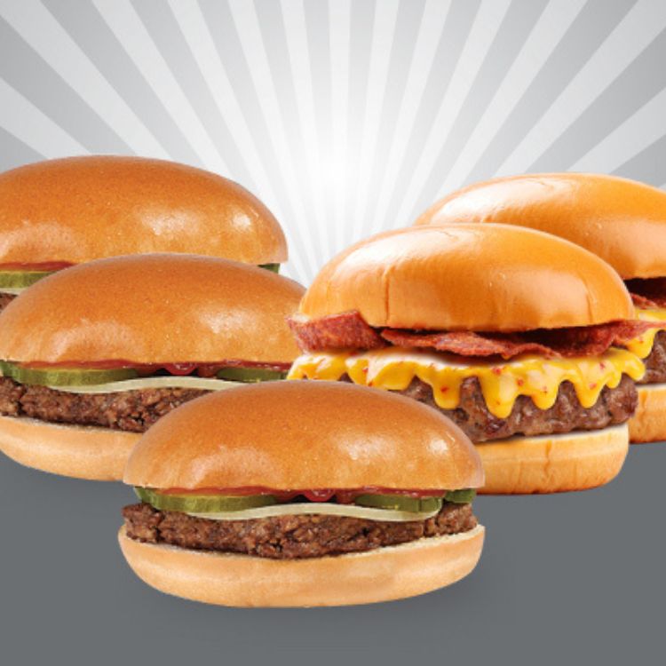 3 pcs Beef Burger + 2 pcs Spicy Cheese Beefanator by Wendy's