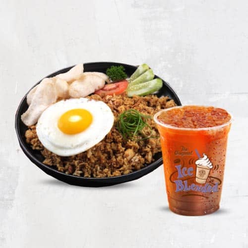 1 Chicken Fried Rice + 1 Iced Tea (S) by The Coffee Bean & Tea Leaf