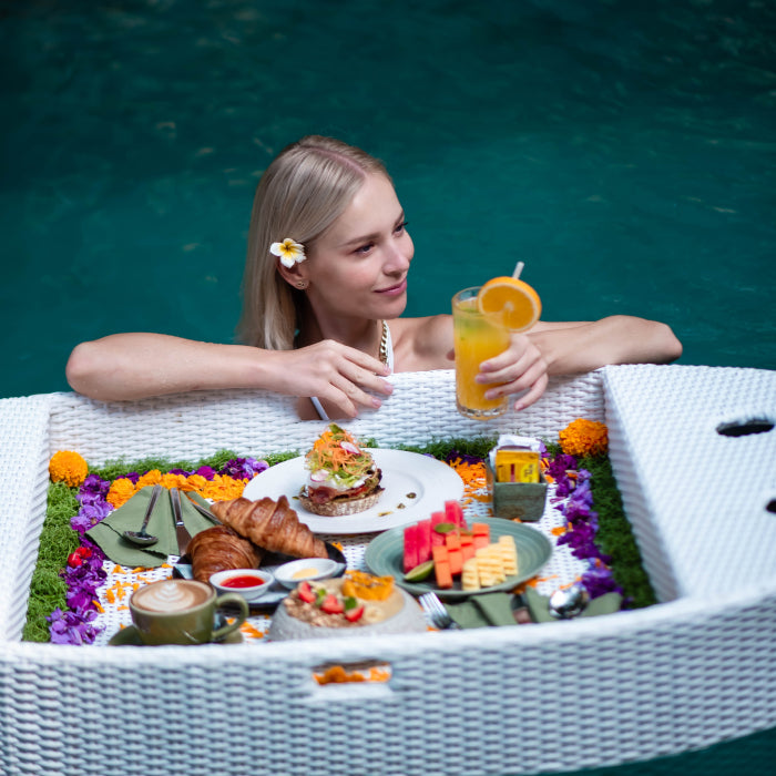 Floating Breakfast at AnandaDara Ubud Resort and Spa