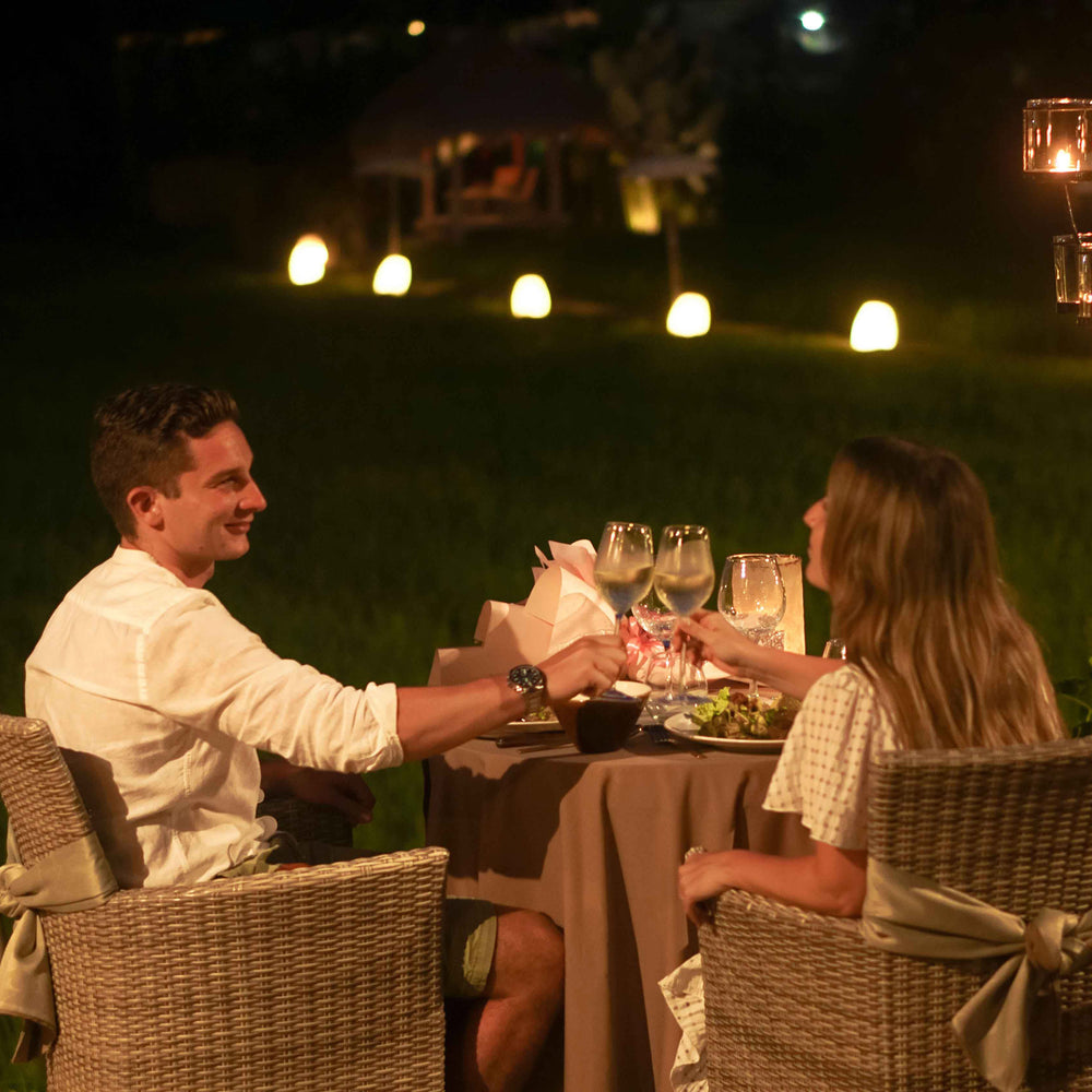 Romantic Dinner at Terracotta Restaurant (MATHIS Retreat Ubud)